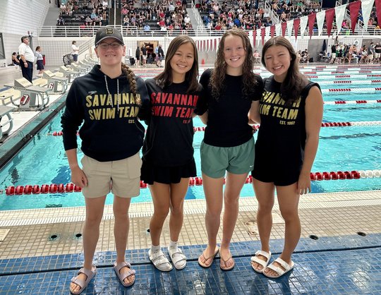 RH swimmers making a splash at state meets