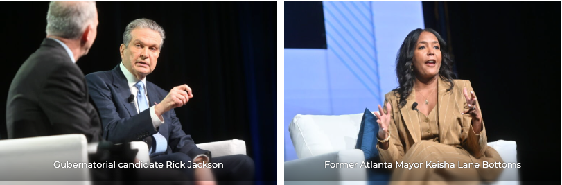 Bottoms, Jackson offer competing visions on data centers, Medicaid expansion at business luncheon